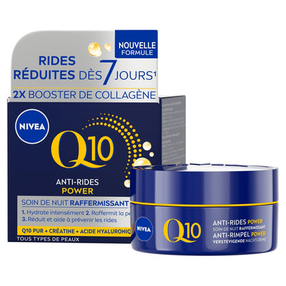 Soin Visage de Nuit Raffermissant Q10 Anti-Rides NIVEA