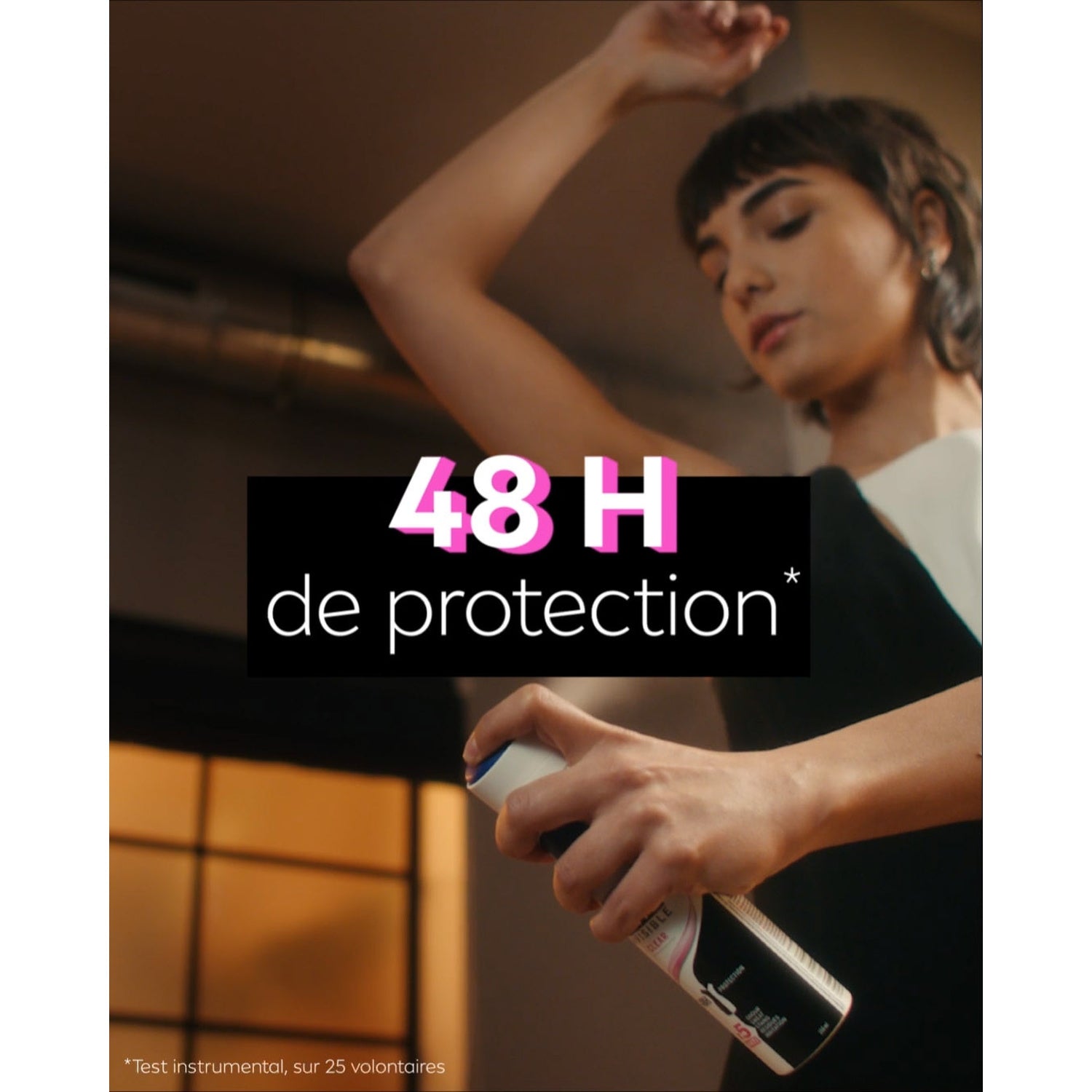 Déodorant spray Anti-transpirant Black&White Original 72h NIVEA 
