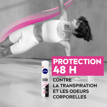 Déodorant spray Anti-transpirant Black&White Original 72h NIVEA 
