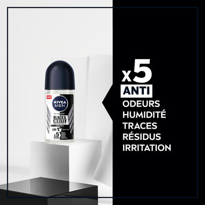 Déodorant Bille Homme Anti-Transpirant Black & White NIVEA MEN
