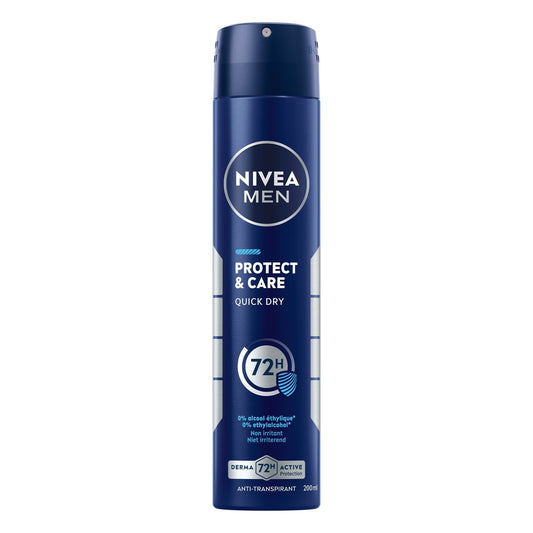 NIVEA MEN Protect&amp;care Anti-Perspirant Deodorant Spray for Men