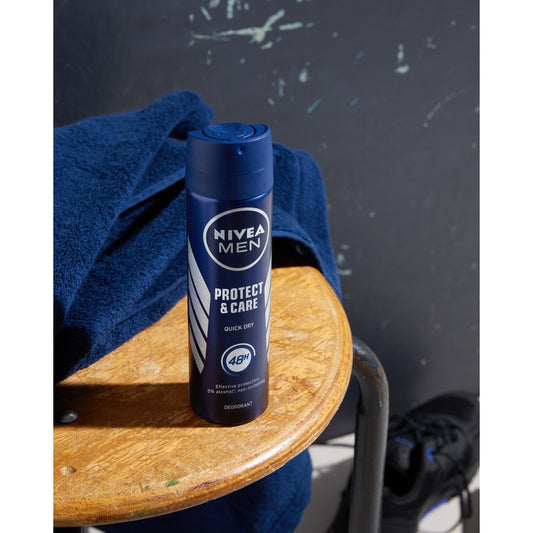 NIVEA MEN Protect&amp;care Anti-Perspirant Deodorant Spray for Men