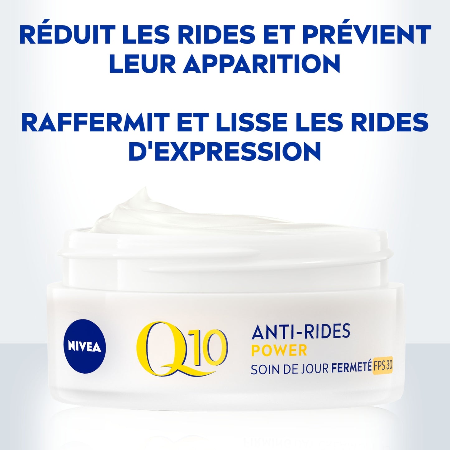 Crème Visage Jour Anti-Rides Fermeté Q10 Créatine FPS30 NIVEA