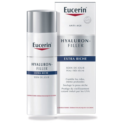 Soin de Jour Anti-âge Extra Riche Hyaluron Filler EUCERIN 