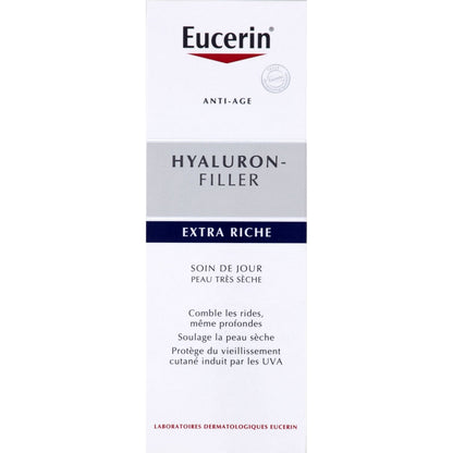 Soin de Jour Anti-âge Extra Riche Hyaluron Filler EUCERIN 