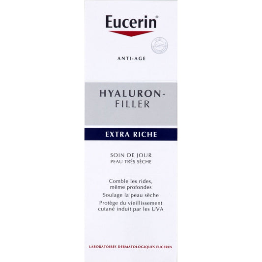 Soin de Jour Anti-âge Extra Riche Hyaluron Filler EUCERIN 