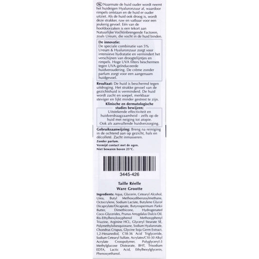 Soin de Jour Anti-âge Extra Riche Hyaluron Filler EUCERIN 