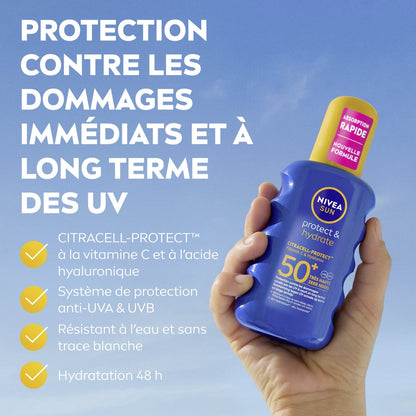 Sonnenschutz-Körperlotion LSF 50+ Schutz und Feuchtigkeit Wasserfest Sonne NIVEA