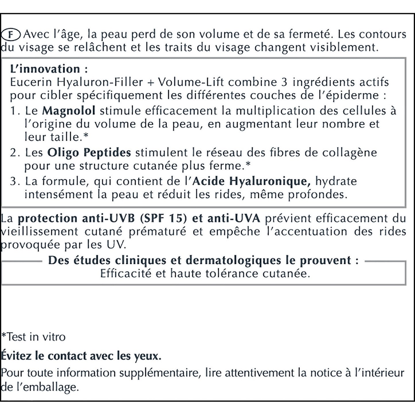 Eucerin Hyaluron-Filler + Volume Lift Tagescreme für normale bis Mischhaut