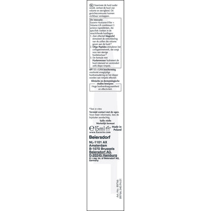 Soin Anti-âge Spf 15 Volume Lift Acide Hyaluronique EUCERIN 