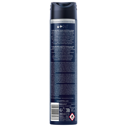NIVEA MEN 72h Deep Anti-Perspirant Deodorant Spray for Men