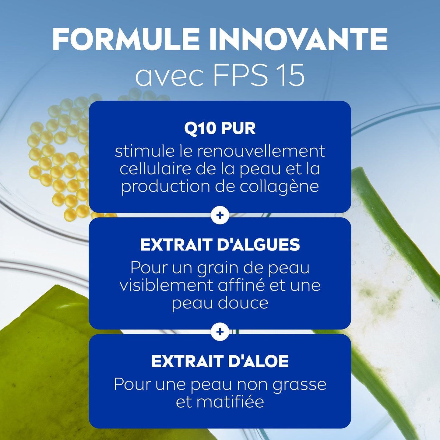 NIVEA Q10 Anti-Falten Porenverfeinernde leichte Textur Tagespflege