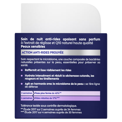 NIVEA Q10 Power Night Facial Care for Sensitive Skin
