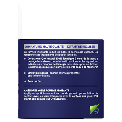 NIVEA Q10 Power Night Facial Care for Sensitive Skin