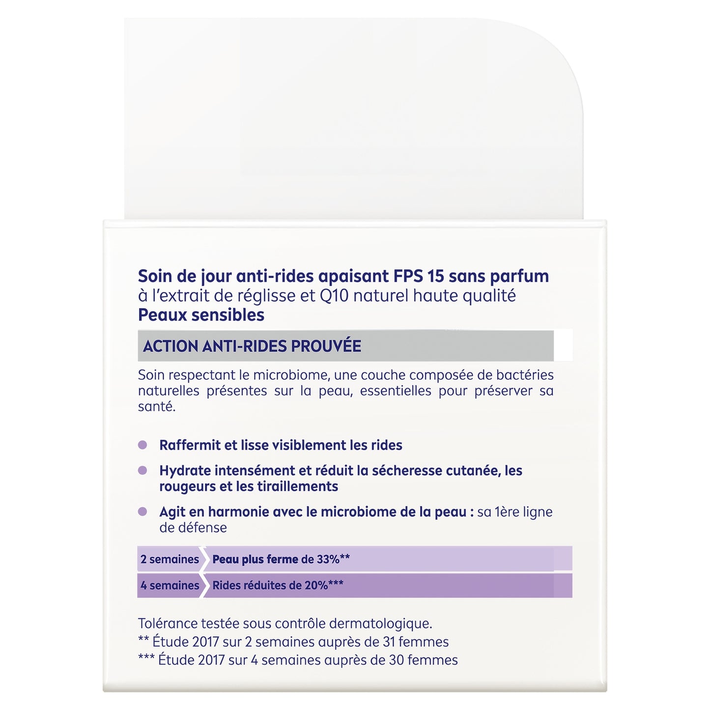 NIVEA Q10 Soothing Anti-Wrinkle Day Face Cream for Sensitive Skin