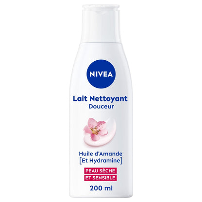 NIVEA Mandel Gesichtsreinigungsmilch für trockene Haut