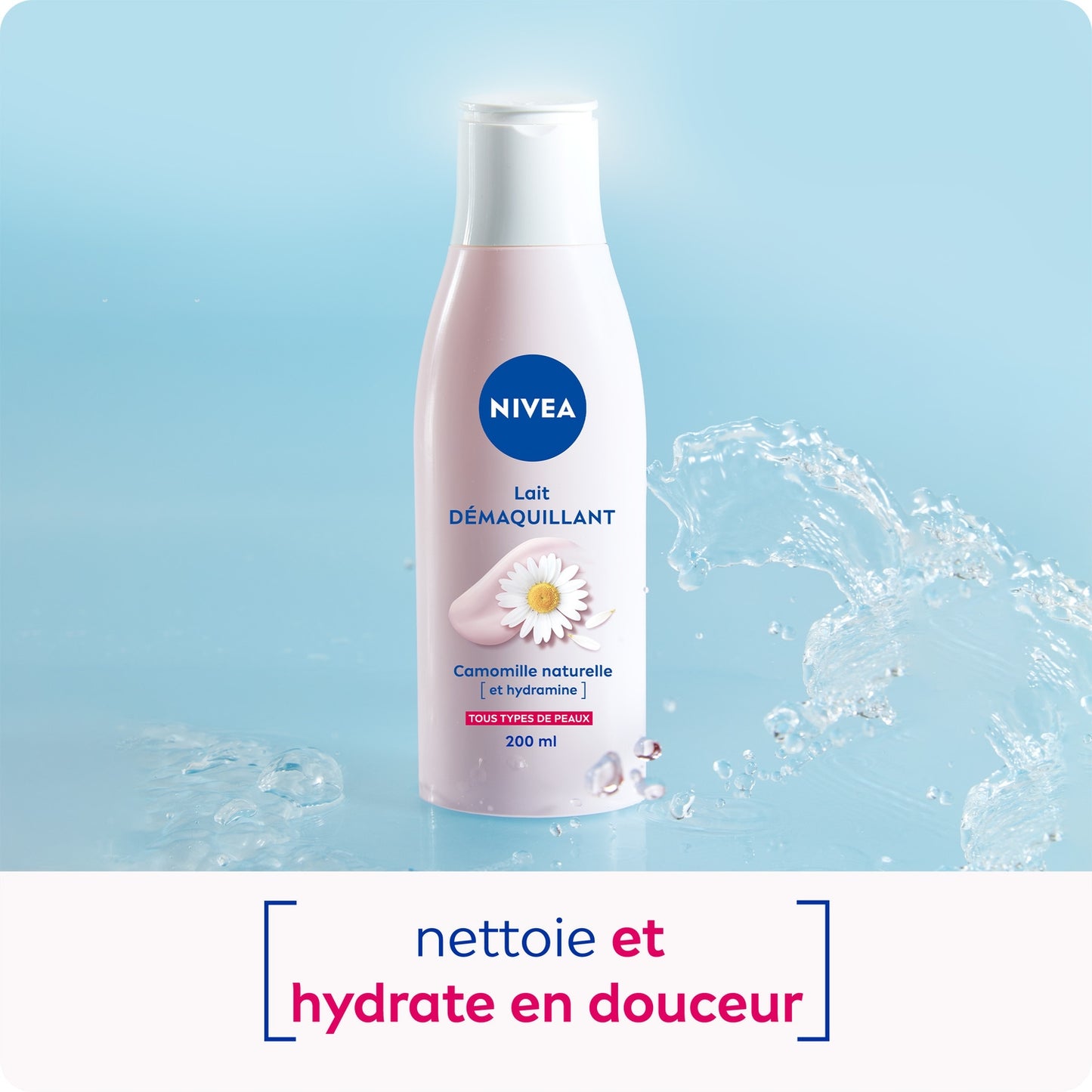 NIVEA Kamille Gesichts- &amp; Augen-Make-up-Entfernermilch