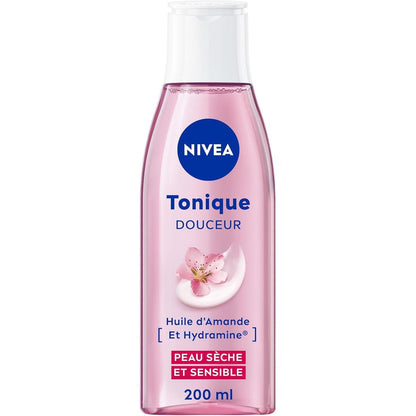 NIVEA Mandel Gesichtswasser für trockene und empfindliche Haut
