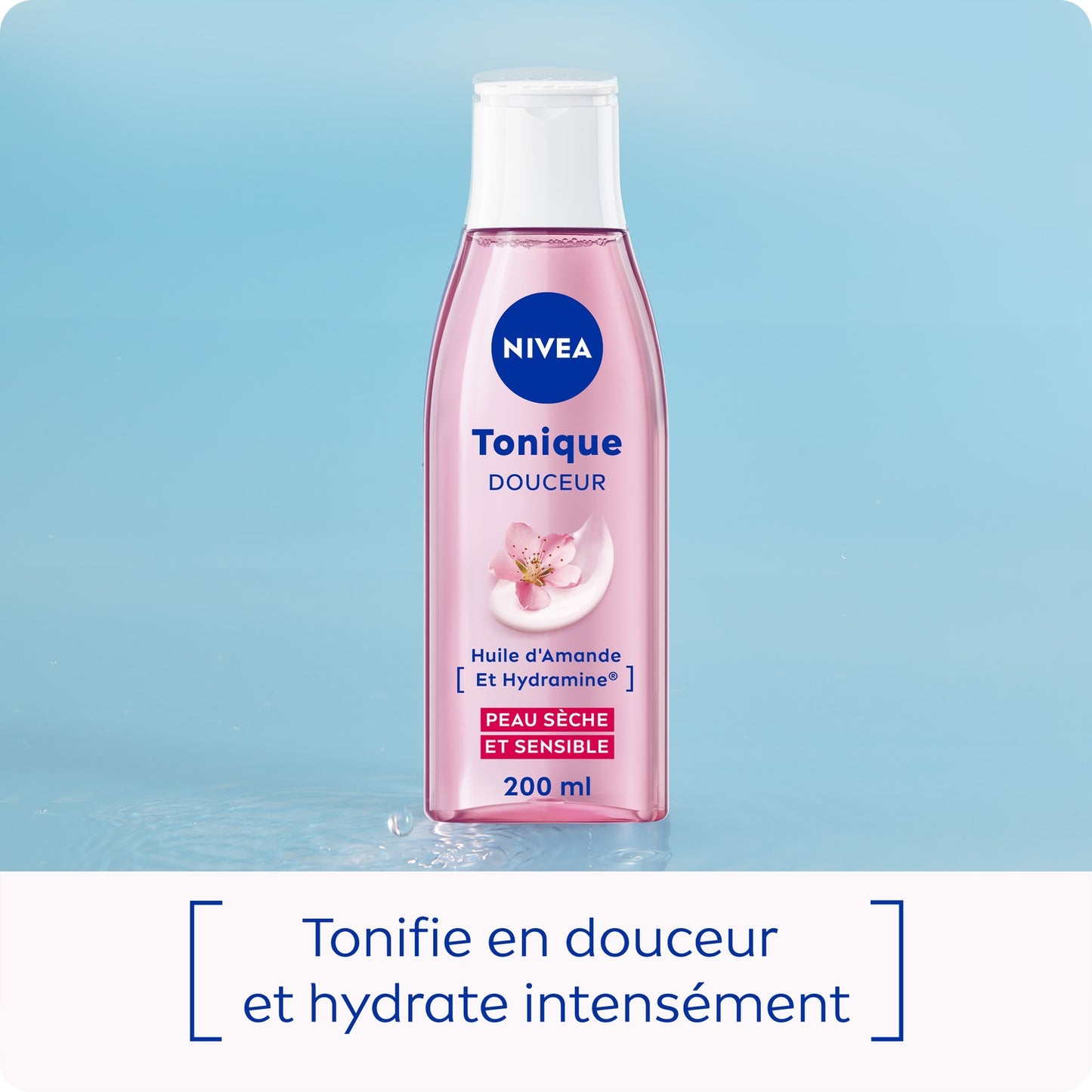 NIVEA Mandel Gesichtswasser für trockene und empfindliche Haut