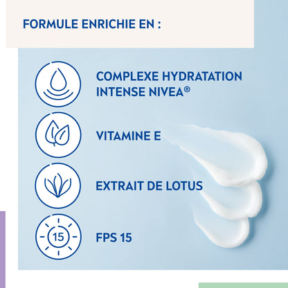 NIVEA Fresh Feuchtigkeitsspendende Tagesgesichtscreme für normale Haut LSF 15