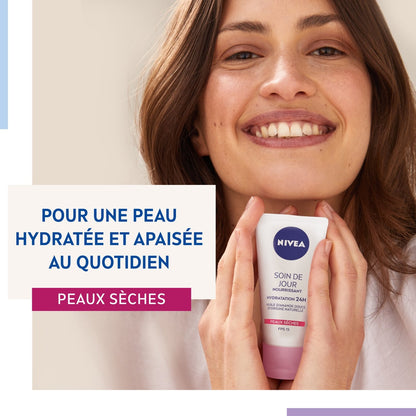 NIVEA Nährende Feuchtigkeits-Tagescreme für trockene Haut