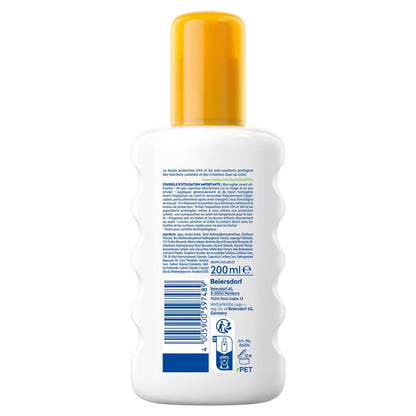 NIVEA Sun Body Spray Sonnenschutz LSF 50+ Hoher Schutz Empfindliche Haut