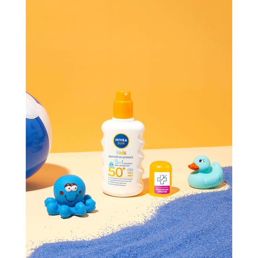 NIVEA Sunscreen Spray for Babies and Children Spf 50+ High Protection for Sensitive Skin