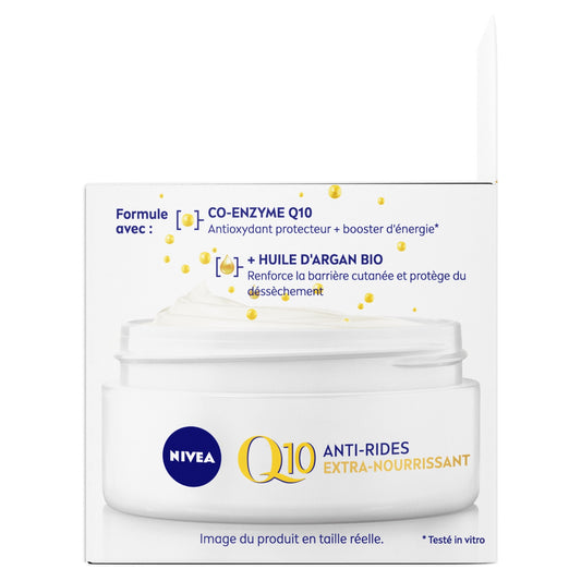 NIVEA Q10 Argan Extra Nourishing Anti-Wrinkle Day Cream