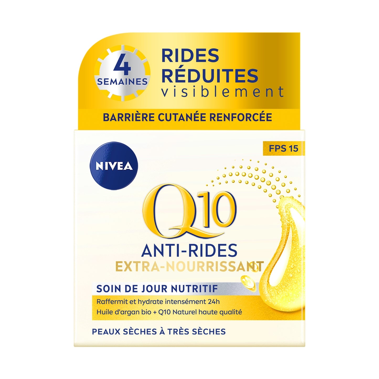 NIVEA Q10 Argan Extra Nourishing Anti-Wrinkle Day Cream