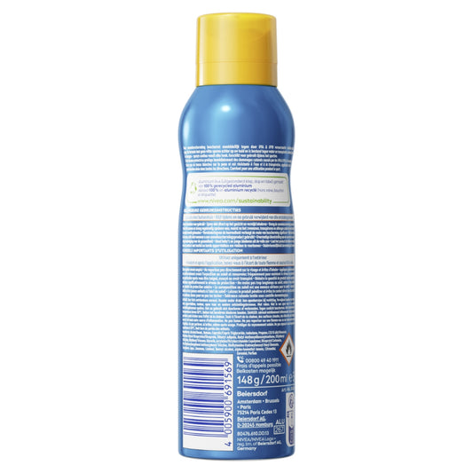 NIVEA Protect &amp; Dry Touch Sun Body Mist Sunscreen Spf 30 Invisible Refreshing Water Resistant