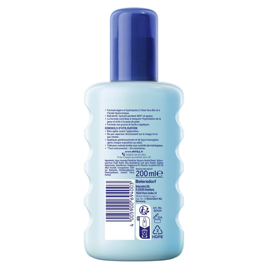 After-Sun Moisturizing Body Spray Refreshes Soothes Sun NIVEA