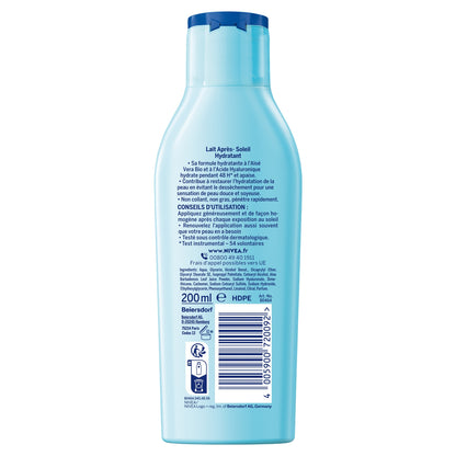 Après-Soleil Lait Corps Hydratant Rafraîchit Apaise Aloe Vera Sun NIVEA