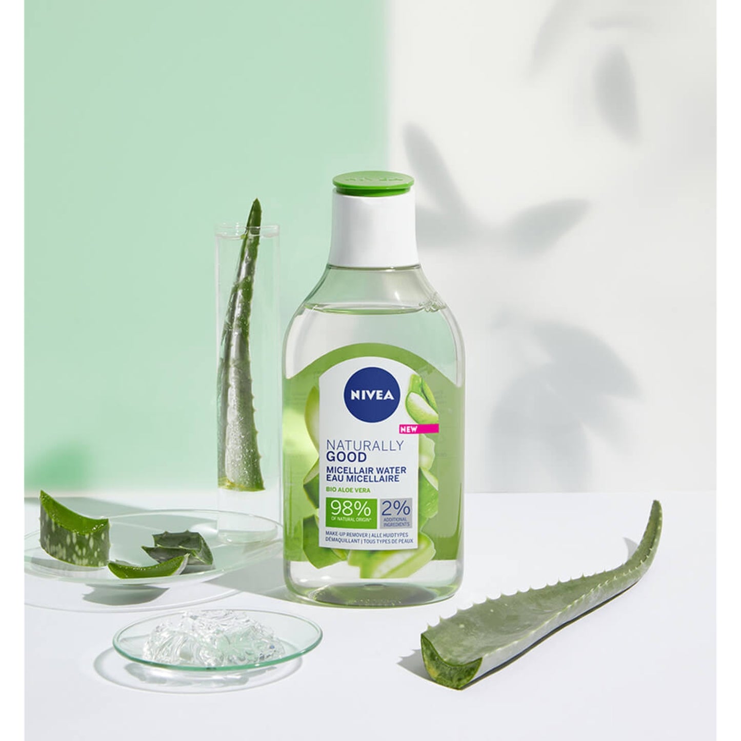 NIVEA Naturally Good Aloe Vera Micellar Cleansing Water