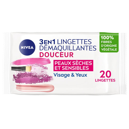 NIVEA Face &amp; Eye Makeup Remover Wipe