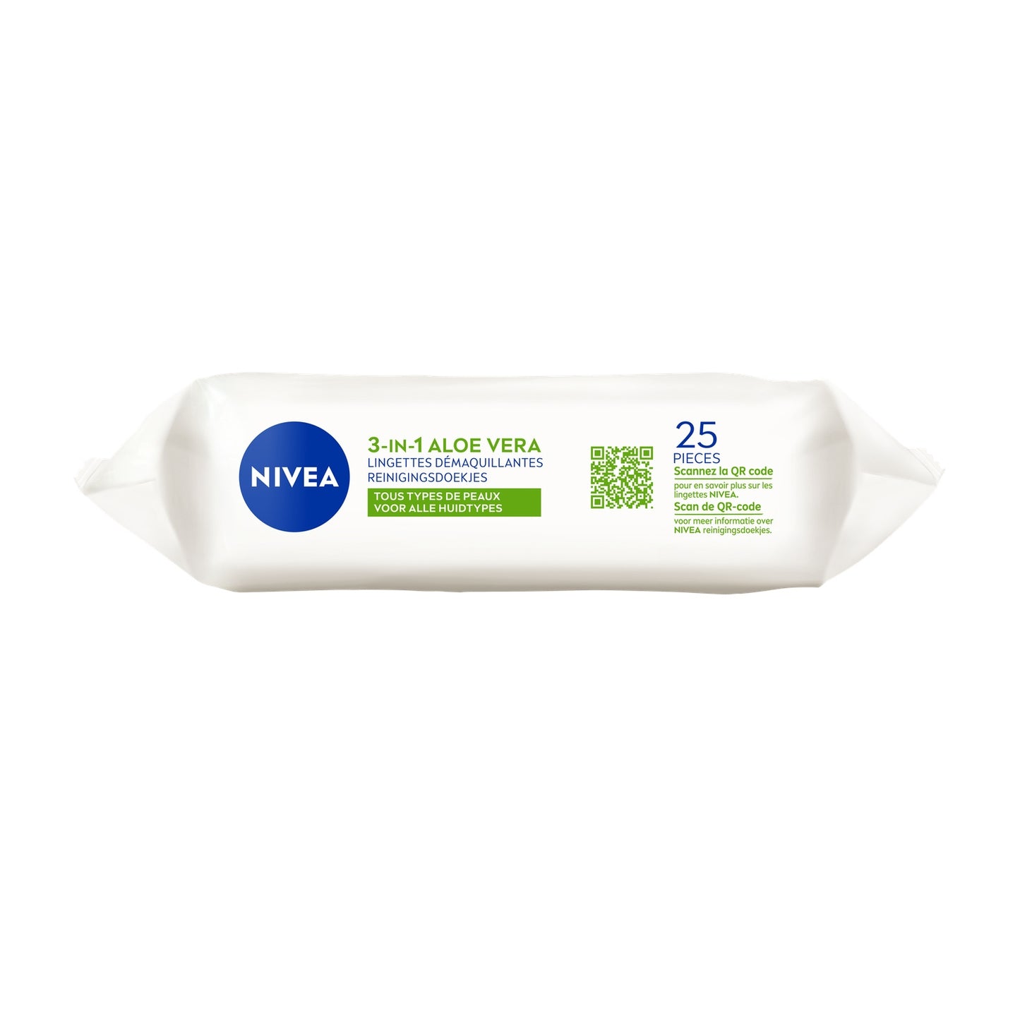 NIVEA Organic Aloe Vera Face and Eye Makeup Remover Wipe