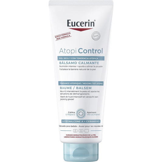 Baume Soin Corps Peau Atopique Irritable Sèche Anti-Démangeaisons Atopi Control EUCERIN le flacon de 400mL