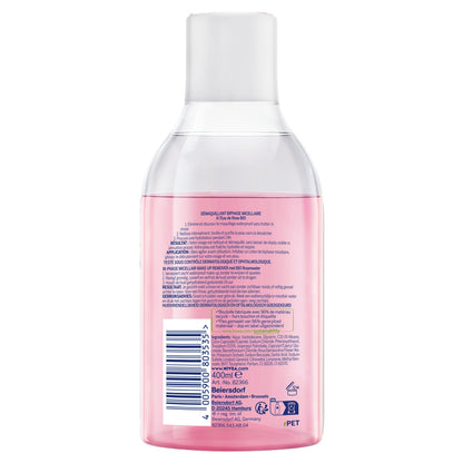 NIVEA Bi-Phase Micellar Makeup Remover with Rose Water for All Skin Types
