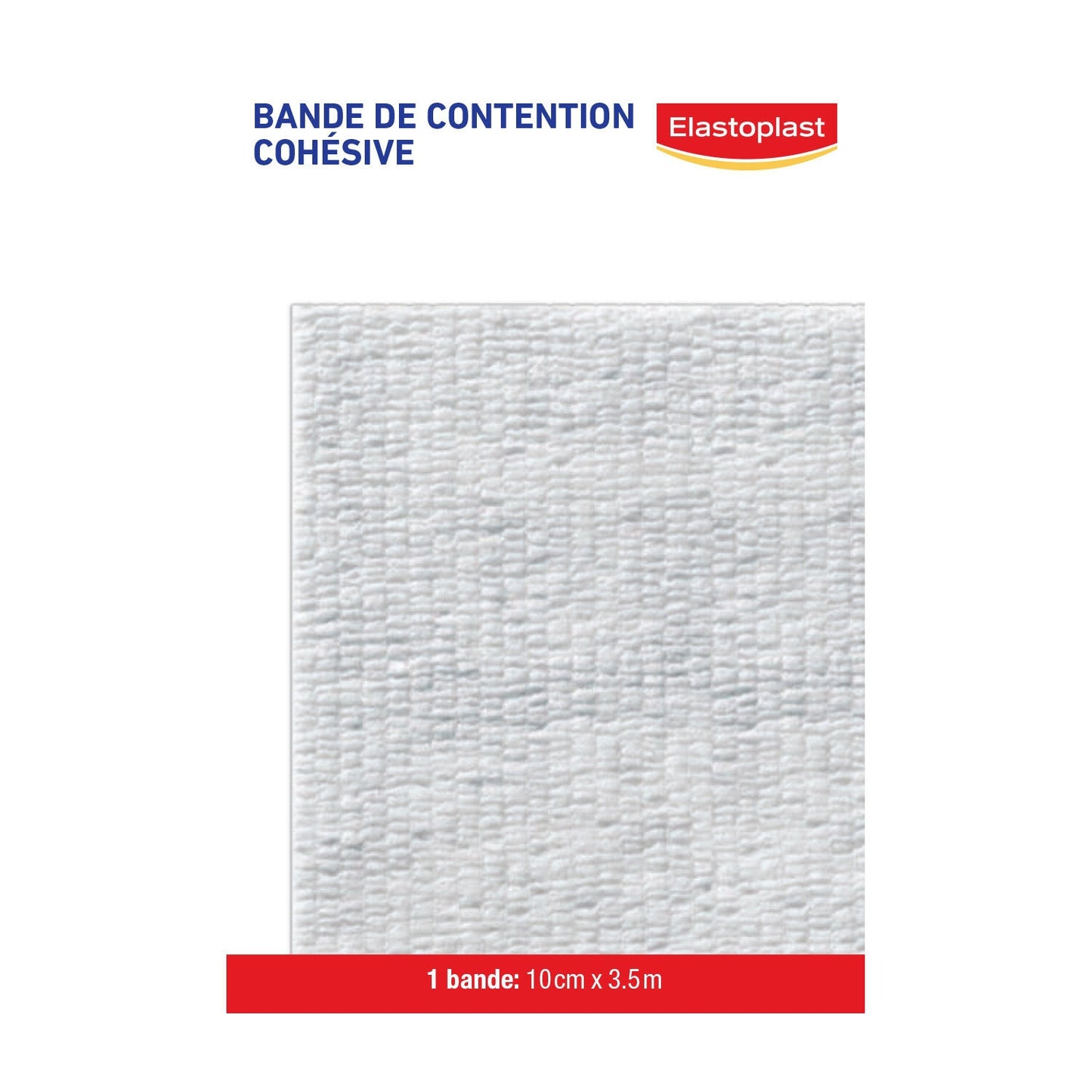 Bande Cohésive Auto-adhésive Maintien Articulations et Muscles 10cm x 3,5m ELASTOPLAST 
