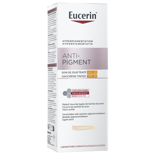 Crème Jour Anti-Pigment Teinté SPF30 EUCERIN le flacon-pompe de 50mL