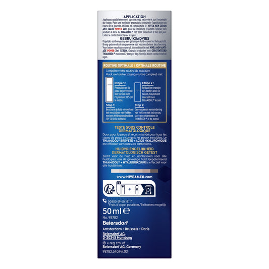 NIVEA Men's Anti-Dark Spot Anti-Aging Face Cream