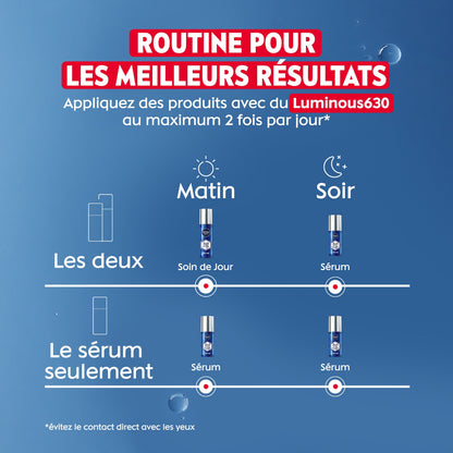 NIVEA Hyaluron Luminous 630 Active Age Power Anti-Aging Gesichtsserum für Männer