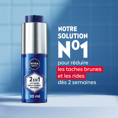 NIVEA Hyaluron Luminous 630 Active Age Power Anti-Aging Gesichtsserum für Männer