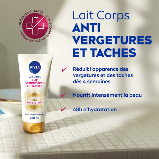 NIVEA Anti-Stretch Mark Anti-Dark Spot Milk 48h Hydration