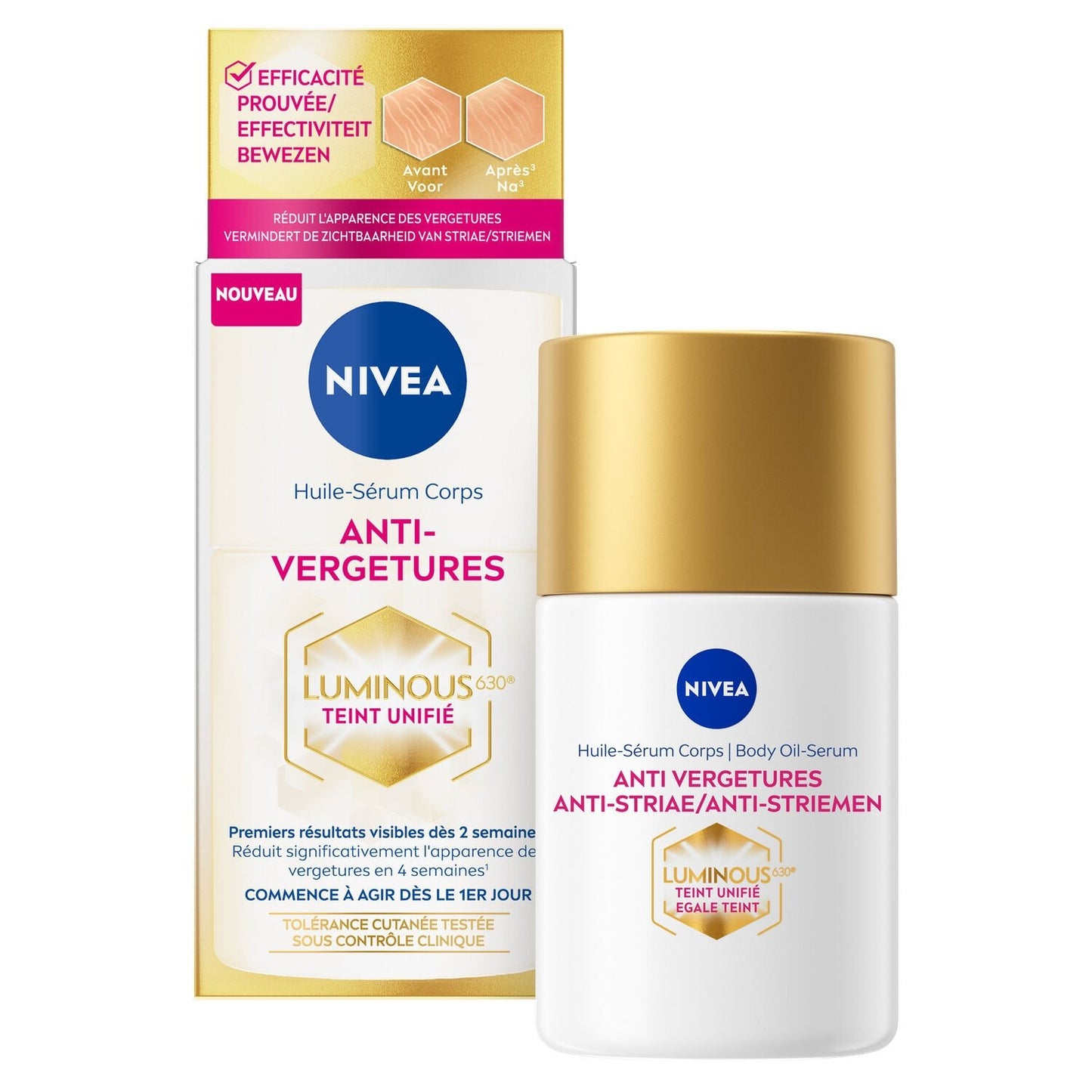 NIVEA Luminous Anti-Dehnungsstreifen-Öl