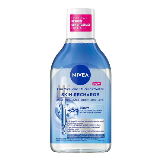 Eau Mécillaire au Sérum de Panthenol NIVEA le flacon de 400mL