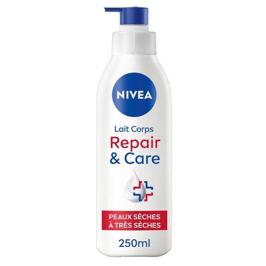 Lait Corps Repair et Care Hydratant 72H NIVEA le flacon de 250mL