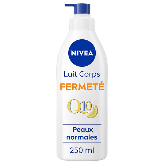 Lait Raffermissant Hydratant 48h Q10 Vitamine C Peaux Normales NIVEA le flacon de 250mL
