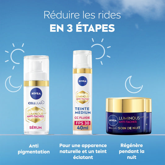NIVEA 3-in-1 Medium Anti-Dark Spot Facial Care