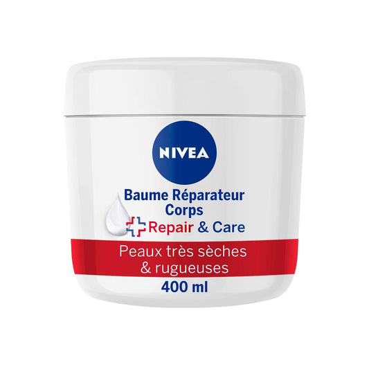 Crème Repair And Care Corps Peau Très Sèche et Rugueuse Hydratation 72h NIVEA le pot de 400mL