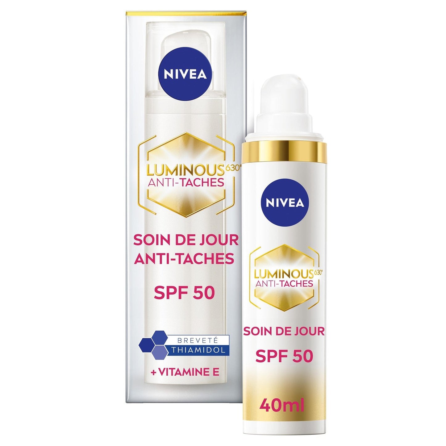 NIVEA Luminous 63 Anti-Flecken- und Pickel-Tagescreme
